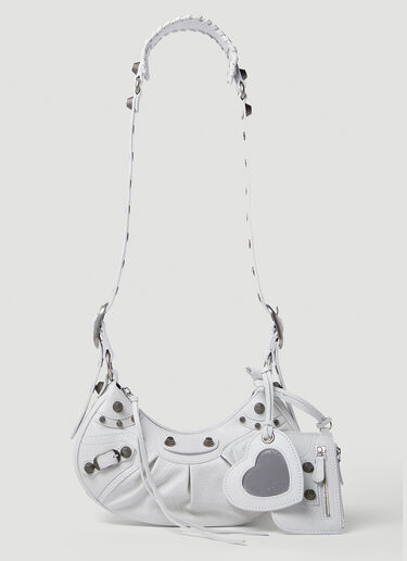 Balenciaga Le Cagole XS 单肩包 白色 bal0250008