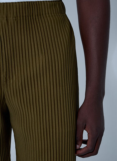 Homme Plissé Issey Miyake Pleated Shorts Khaki hmp0161004