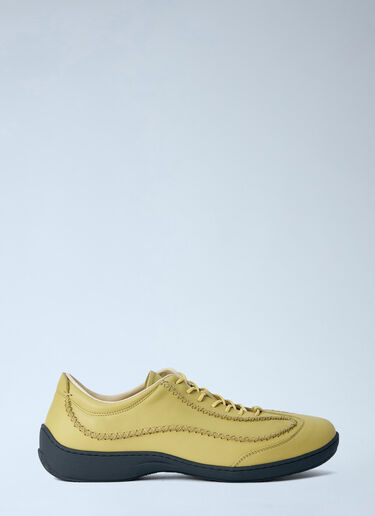 Kiko Kostadinov Sargo 皮革运动鞋 黄色 kko0164015