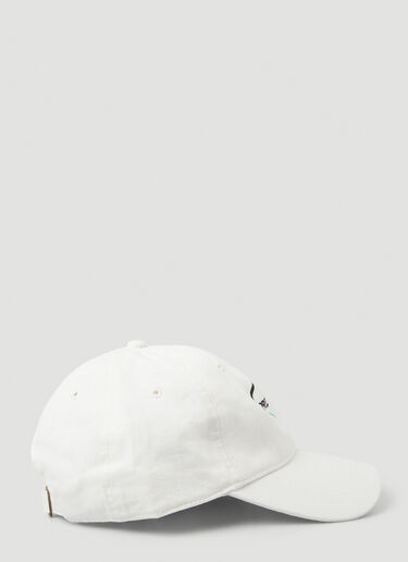 Pressure Embroidered Logo Cap White prs0148031