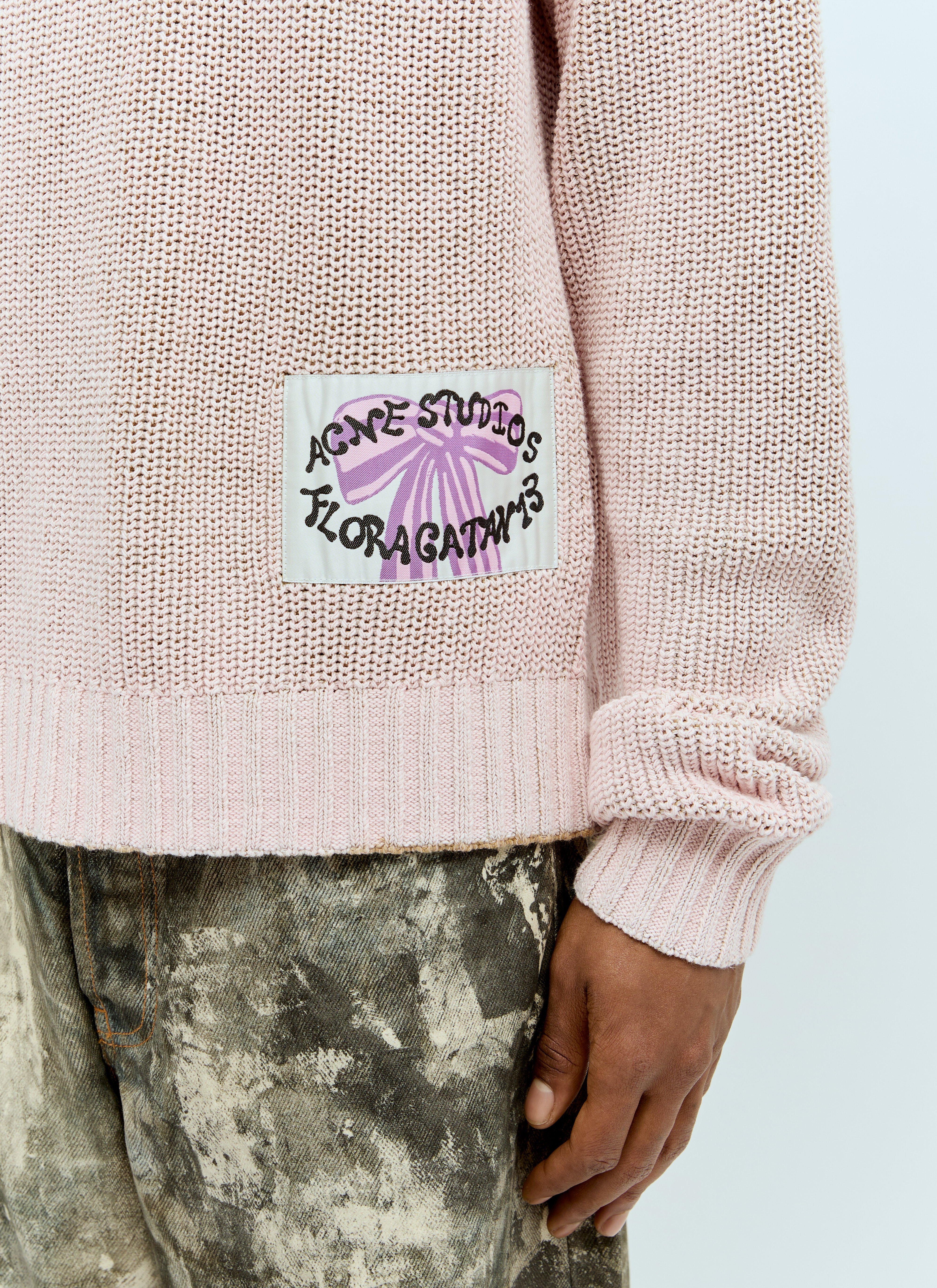 Acne Studios メンズ クルーネックセーター の ピンク | LN-CC®