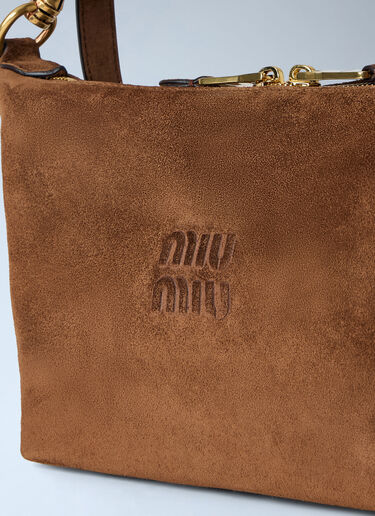 Miu Miu Spirit Suede Bag 棕色 miu0366055