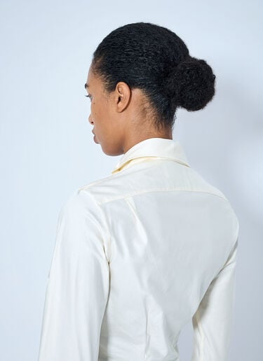 LN-CC® - Vivienne Westwood: Drunken Shirt - Beige Vivienne Westwood Drunken Shirt Beige vvw0265006