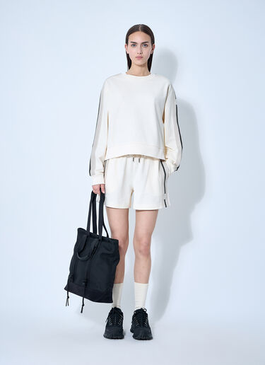 Moncler Logo Motif Sweatshirt Beige mon0260029