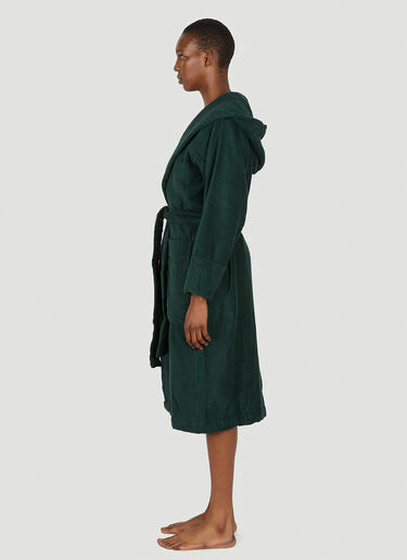 Hooded Bath Robe Tekla Hooded Bath Robe Green tek0349013