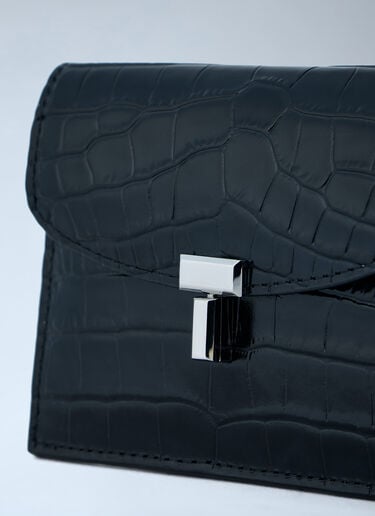 TOTEME T-Lock Cardholder Black tot0263064