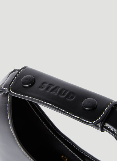 ムーンショルダーバッグ Staud ムーンショルダーバッグ ブラック std0253004