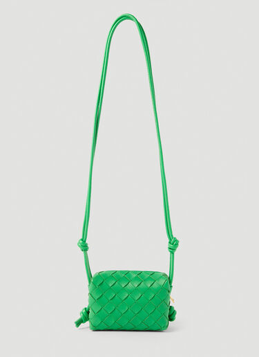 Bottega Veneta Loop Intrecciato Mini Shoulder Bag Green bov0251025