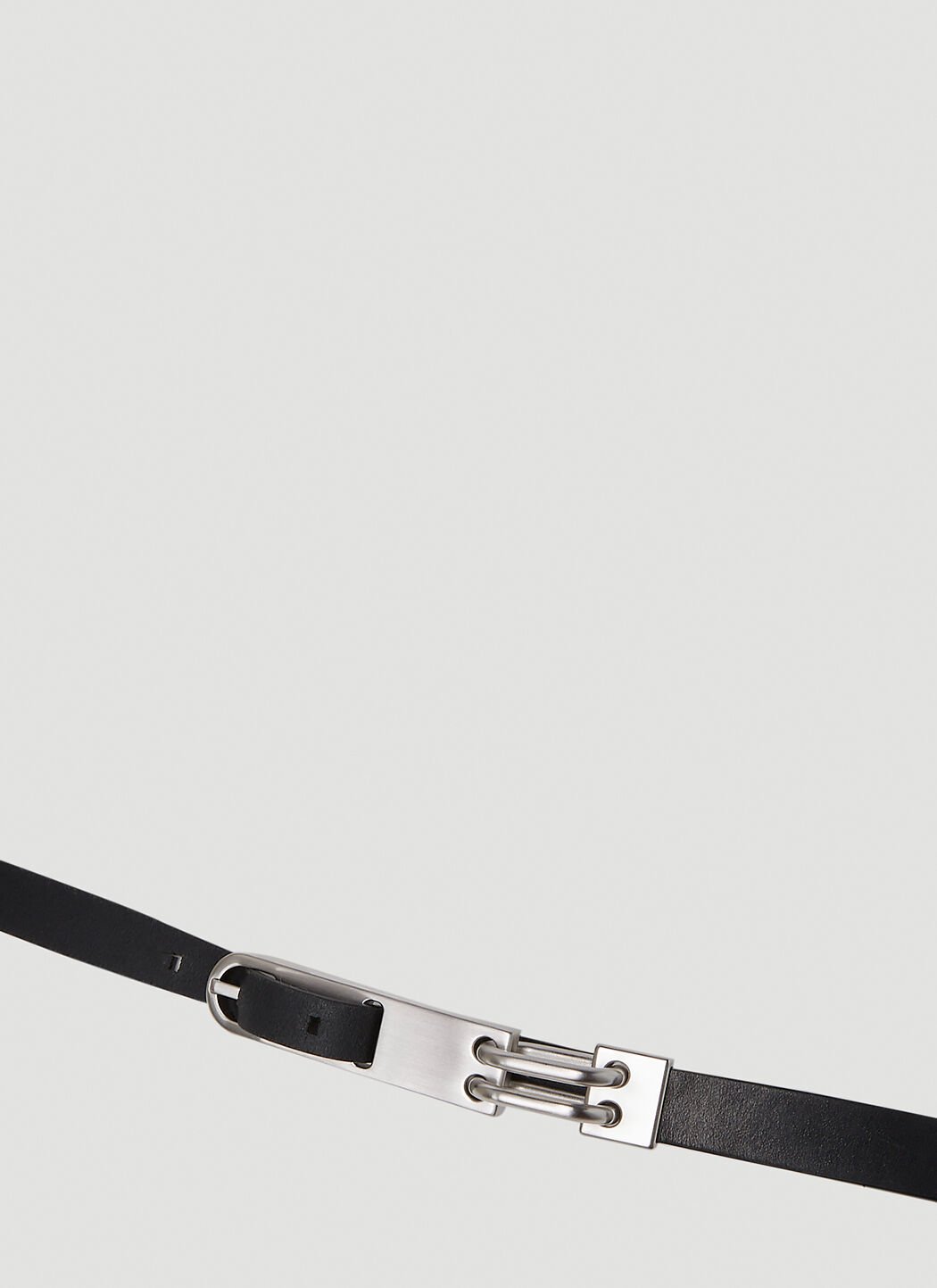 Rick Owens Men's' Tongue Belt in Black | LN-CC®