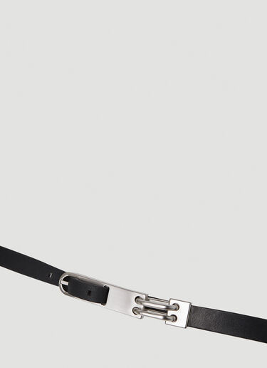 Rick Owens Tongue Belt Black ric0151040