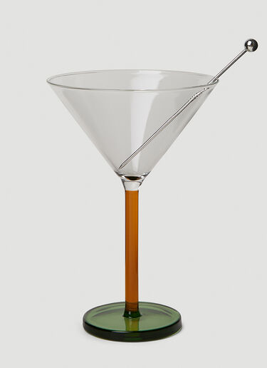 Piano Set of Two Cocktail Glasses Sophie Lou Jacobsen Piano Set of Two Cocktail Glasses Multicolour spl0351014