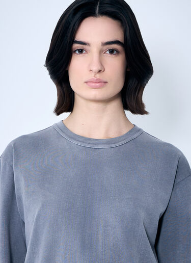 Alexander Wang Essential Puff Logo Sweatshirt Grey awg0259018