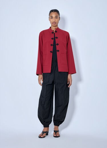LN-CC® - RÓHE: Balloon Track Pants - Black RÓHE Balloon Track Pants Black roe0265018