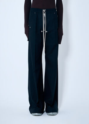 Rick Owens Bela Cargo Track Pants Black ric0159023