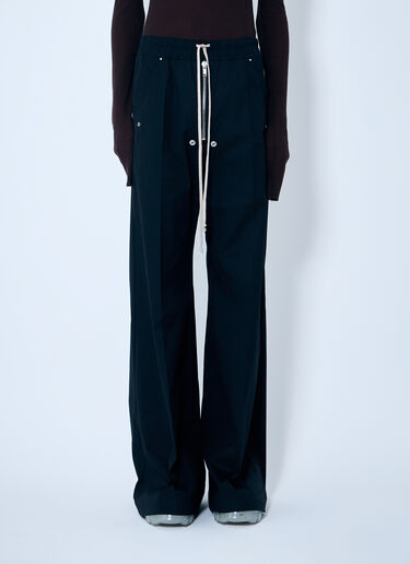 Rick Owens Bela Cargo Track Pants Black ric0159023