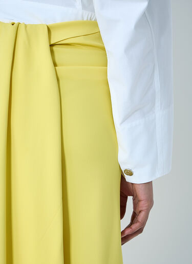 Jacquemus 라 주프 사블리에 스커트  옐로우 jac0260006