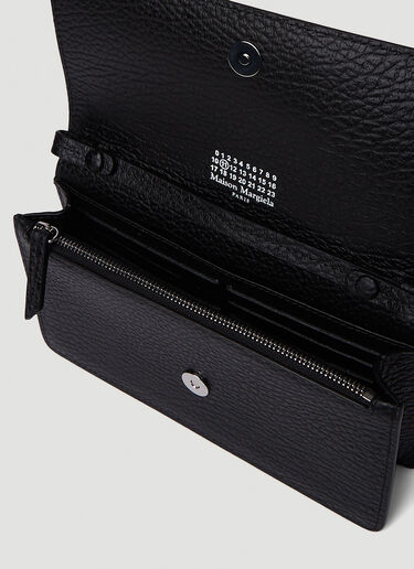 Four Stitch Large Chain Wallet Maison Margiela Four Stitch Large Chain Wallet Black mla0250026