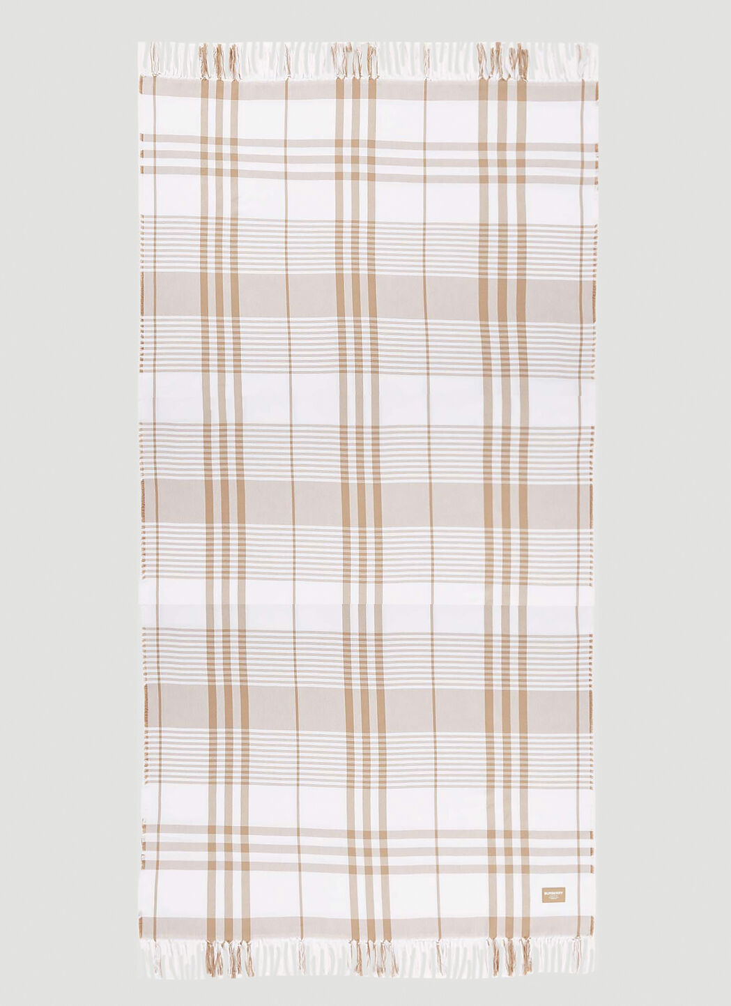 Marc Jacobs Check Beach Towel Black mcj0255033