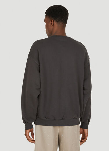 Acne Studios Embroidered Sweatshirt Dark Grey acn0150032