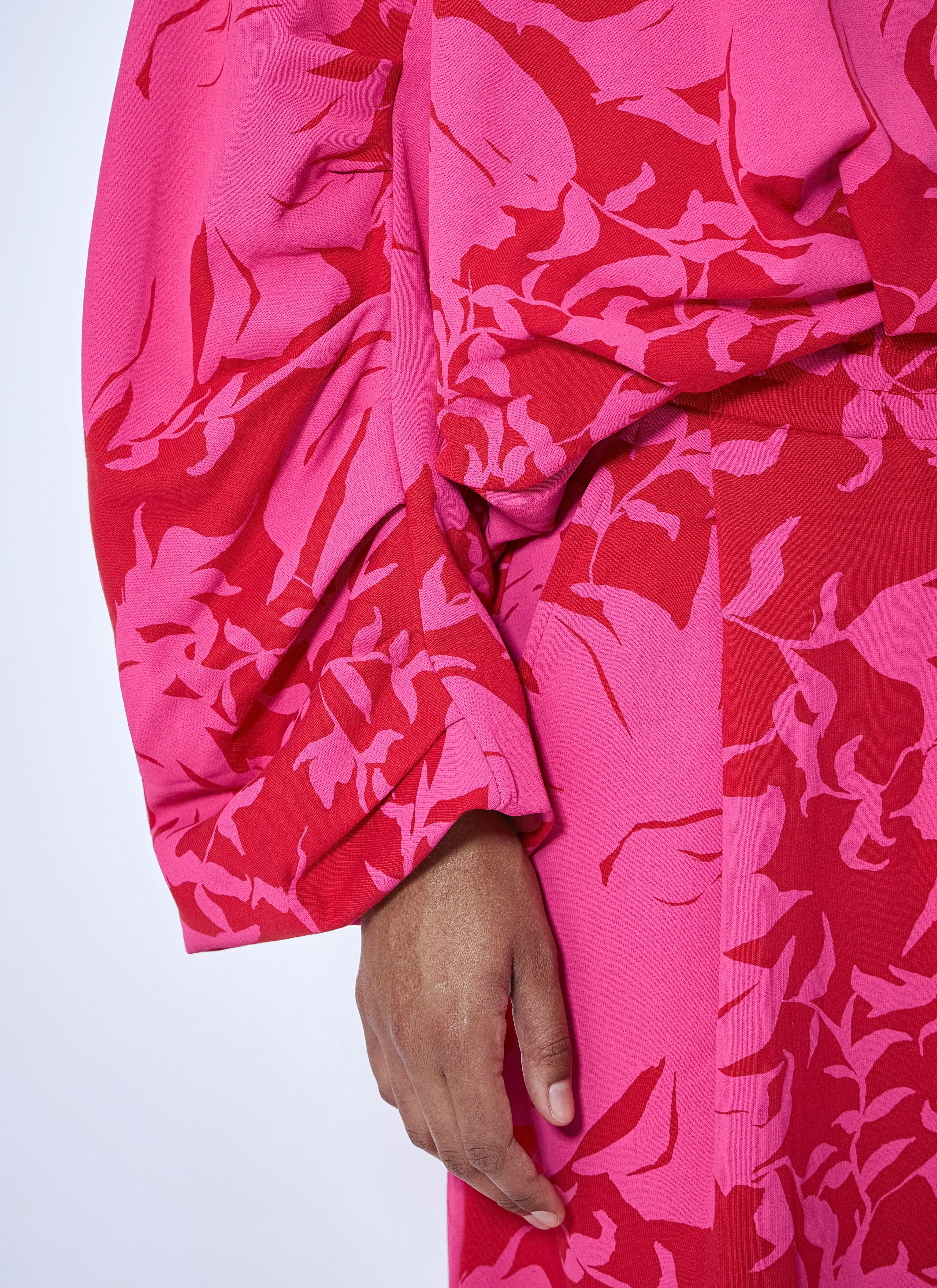 Dries Van Noten Women's' Draped Sweatshirt in Pink | LN-CC®