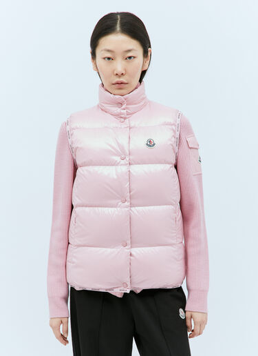 Moncler 바디아 다운 질레 핑크 mon0257013