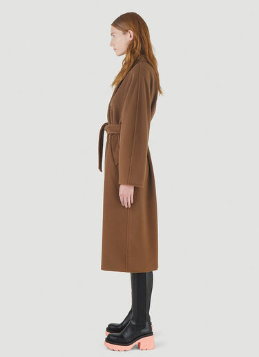 Max Mara Madame Coat Brown max0245003