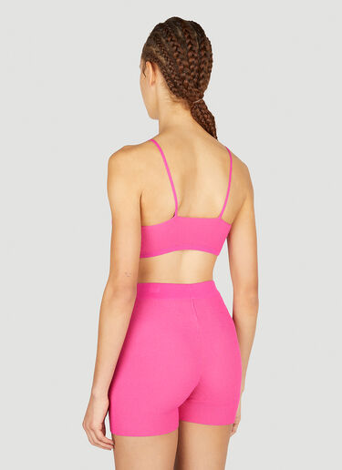 Le Bandeau Pralu Bra Jacquemus Le Bandeau Pralu Bra Pink jac0251020