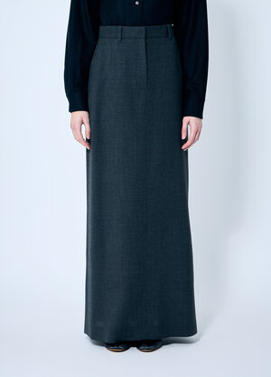 The Row Roux Maxi Skirt Grey row0259007