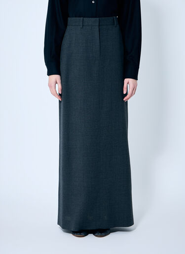 The Row Roux Maxi Skirt Grey row0259007