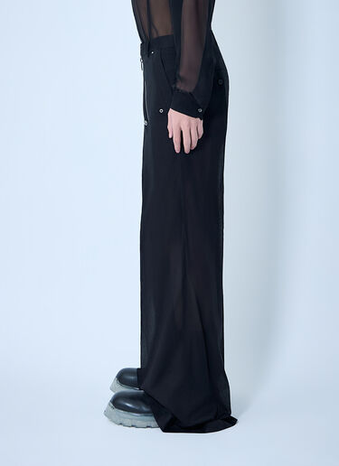 Rick Owens Tailored Wide Belas Pants Black ric0163008