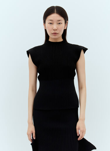 Sensu Knit Top Issey Miyake Sensu Knit Top Black ism0257010