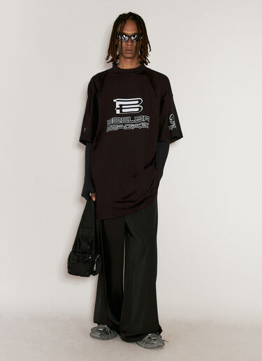 Balenciaga UV 袖 T 恤  黑色 bal0156006