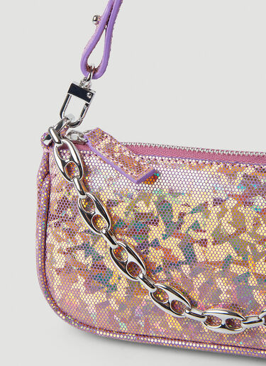 BY FAR Rachel Disco Mini Shoulder Bag Pink byf0248003