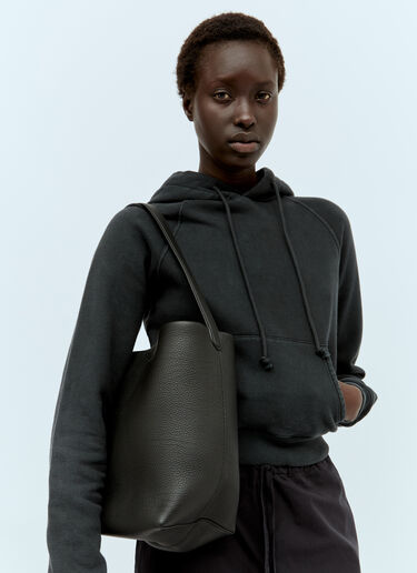 The Row Medium N/S Park Tote Bag Black row0256055