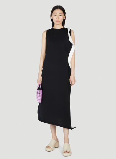 Issey Miyake Rim 针织连衣裙 黑色 ism0252006