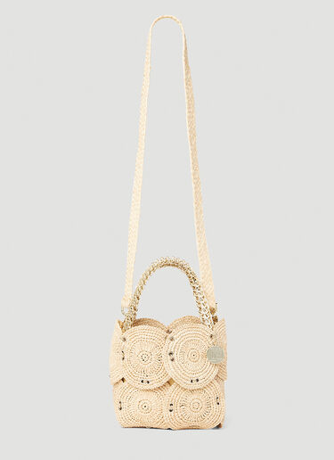 Sparkle Hobo Handbag Rabanne Sparkle Hobo Handbag Natural pac0254022