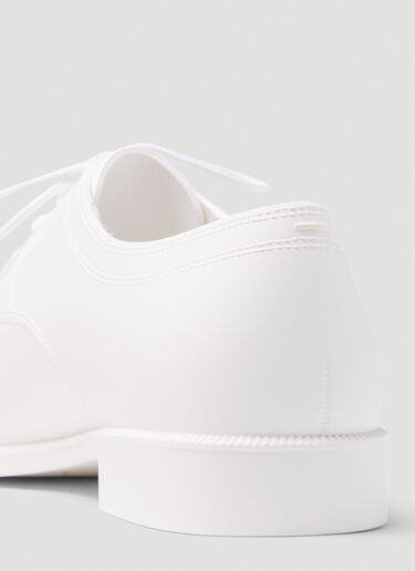 Maison Margiela Lace Up Tabi Shoes White mla0245038