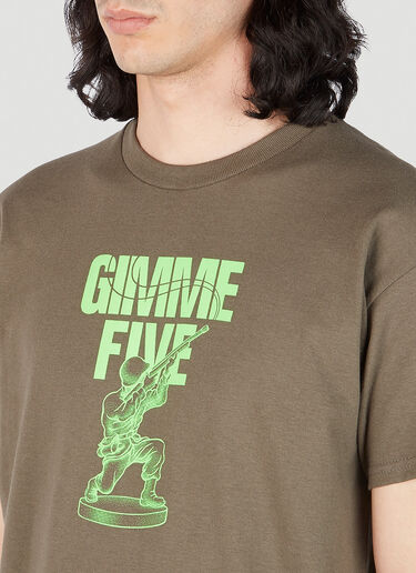 Gimme 5  Soldier T 恤 卡其色 gim0152002