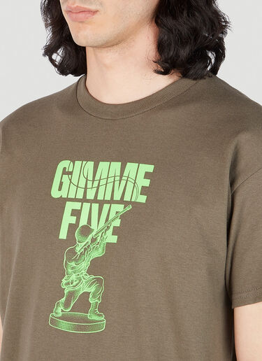 Gimme 5  솔저 티셔츠 카키 gim0152002