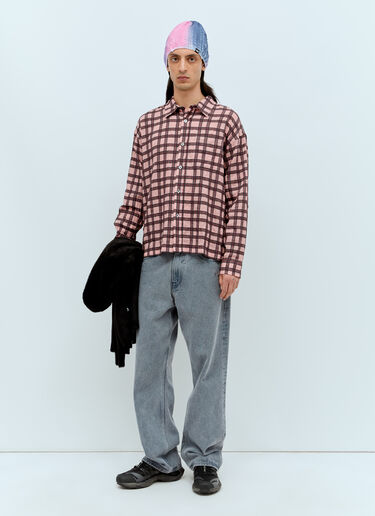 Stüssy Sonoma Plaid Shirt Pink sts0156013