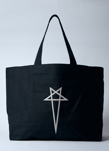 Rick Owens Beach Tote Bag Black ric0159063