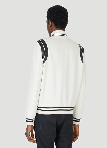 Saint Laurent Teddy Jacket White sla0147003