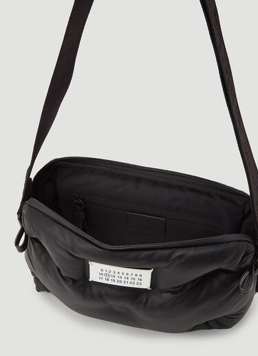 Maison Margiela Glam Slam Leather Crossbody Bag Black mla0143042
