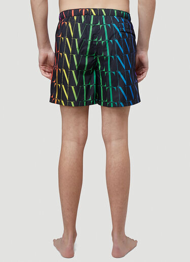 Valentino VLTN Times Swim Shorts Black val0143016