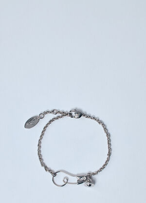 Vivienne Westwood Maxima 吊坠手链  银色 vvw0260035