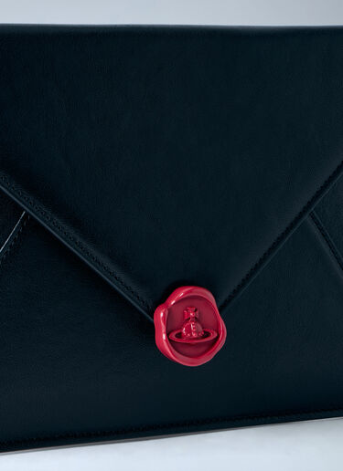 LN-CC® - Vivienne Westwood: Envelope Clutch - Black Vivienne Westwood Envelope Clutch Black vvw0266030
