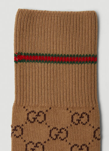 Gucci GG Socks Camel guc0350003
