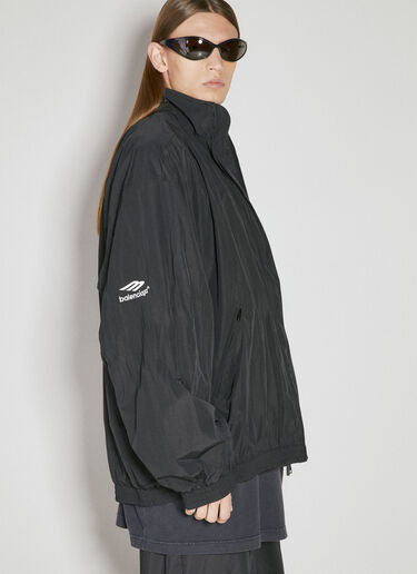 Patched Tracksuit Jacket Balenciaga Patched Tracksuit Jacket Black bal0154004