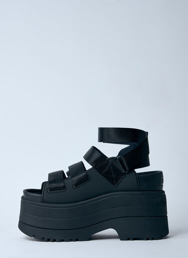 UGG Goldenrise 厚底凉鞋  黑色 ugg0260004