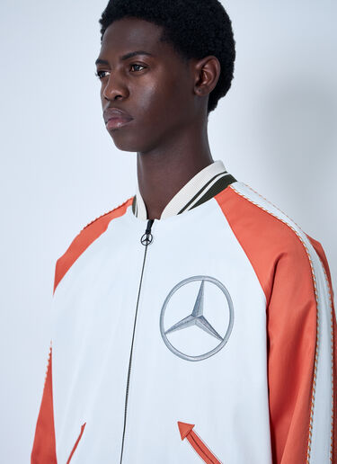 Moncler x Mercedes-Benz by Nigo Satet 飞行员夹克 橙色 mmn0160003